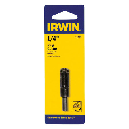 Irwin PLUG CUTTER 1/4"" 43904